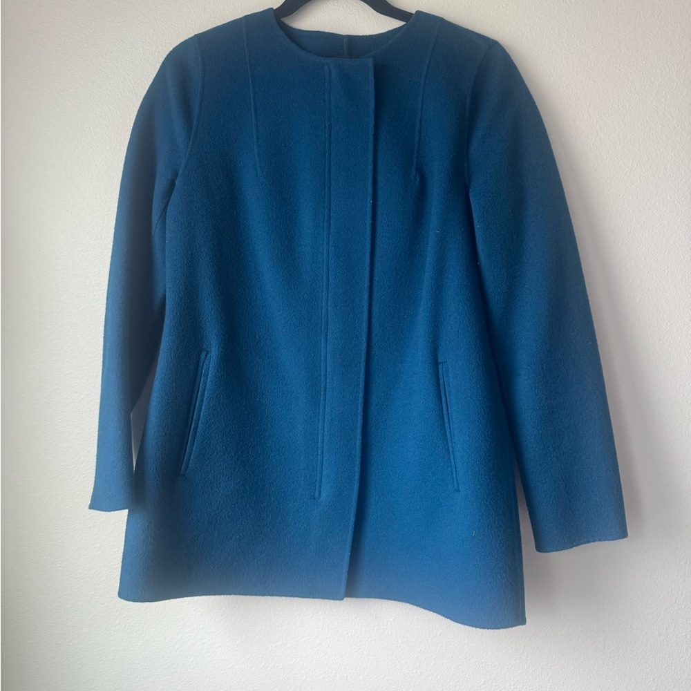 Talbots Blue Wool Women's Jacket